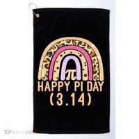 Happy Pi Day Rainbow March 14th Golf Towel thumb 0