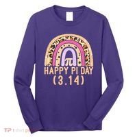 Happy Pi Day Rainbow March 14th Long Sleeve Shirt thumb 0