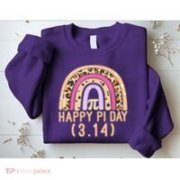 Happy Pi Day Rainbow March 14th Sweatshirt thumb 2