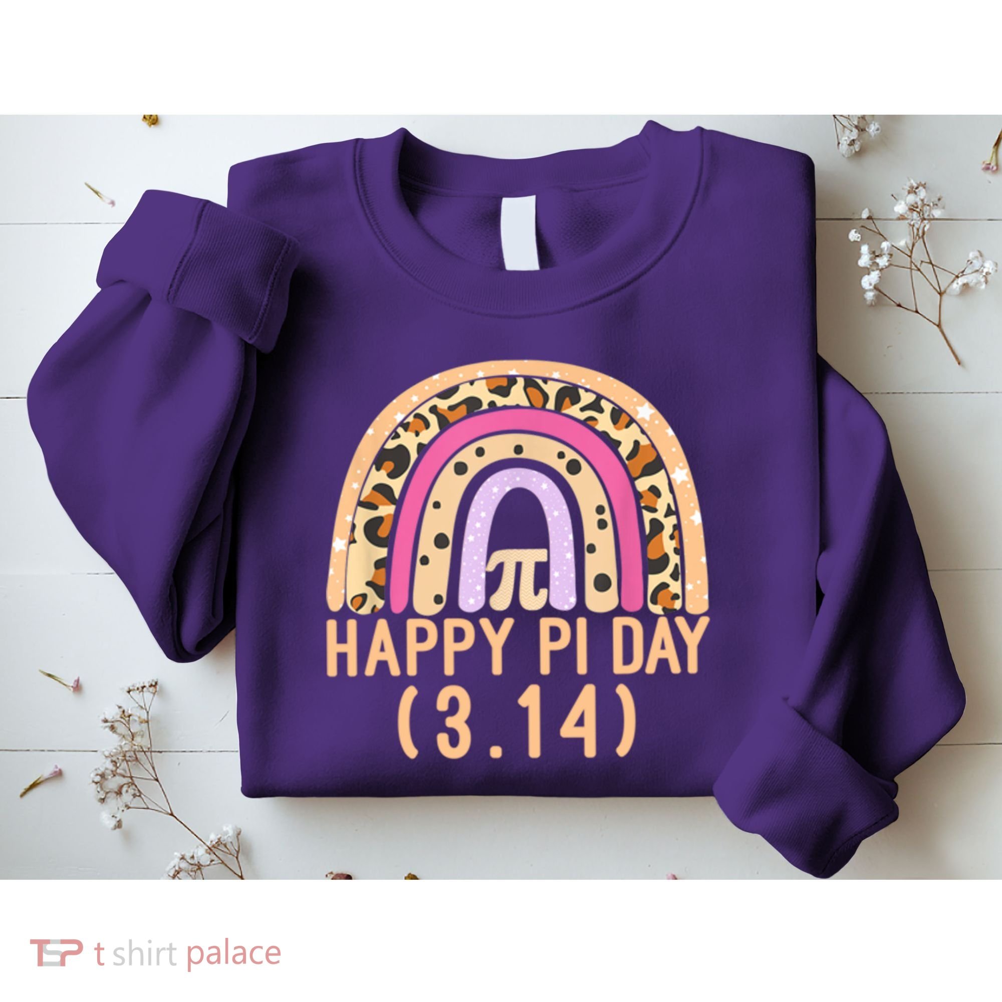 Happy Pi Day Rainbow March 14th Sweatshirt