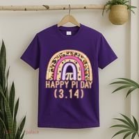 Happy Pi Day Rainbow March 14th T-Shirt thumb 2