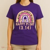 Happy Pi Day Rainbow March 14th T-Shirt thumb 4
