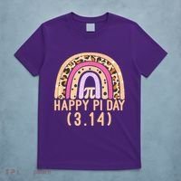 Happy Pi Day Rainbow March 14th T-Shirt thumb 5