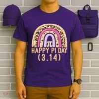 Happy Pi Day Rainbow March 14th T-Shirt thumb 6