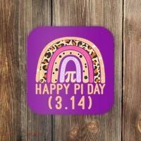 Happy Pi Day Rainbow March 14th Coaster thumb 0