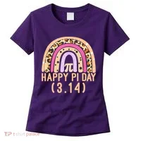 Happy Pi Day Rainbow March 14th Women's T-Shirt thumb 0