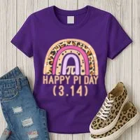 Happy Pi Day Rainbow March 14th Women's T-Shirt thumb 3