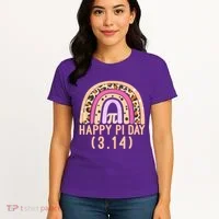Happy Pi Day Rainbow March 14th Women's T-Shirt thumb 4