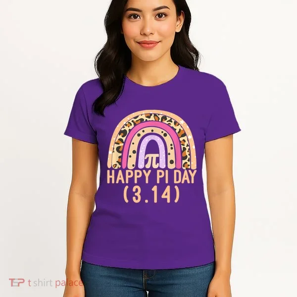 Happy Pi Day Rainbow March 14th Women's T-Shirt
