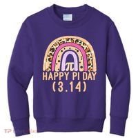Happy Pi Day Rainbow March 14th Kids Sweatshirt thumb 0