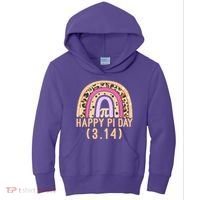Happy Pi Day Rainbow March 14th Kids Hoodie thumb 0