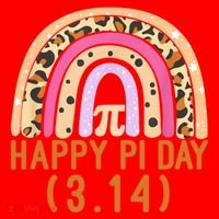 Happy Pi Day Rainbow March 14th Santa Hat thumb 1