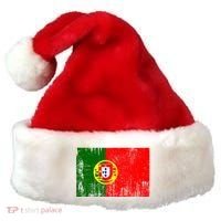 Happy Portugal Day Distressed Portugal Flag Santa Hat thumb 0
