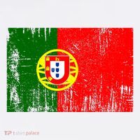 Happy Portugal Day Distressed Portugal Flag Women's Hoodie thumb 2