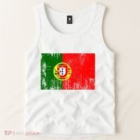 Happy Portugal Day Distressed Portugal Flag Tank Top thumb 2