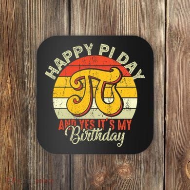 Happy Pi Day Coaster