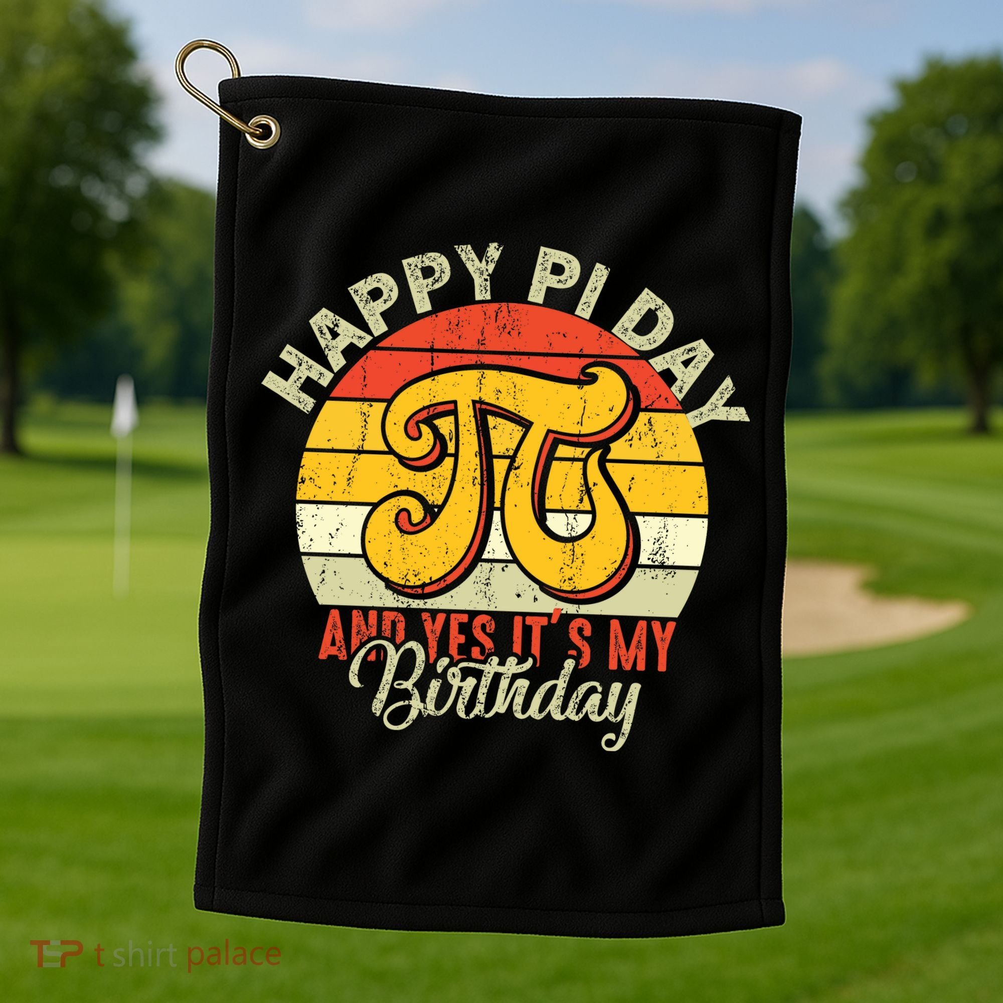 Happy Pi Day Golf Towel