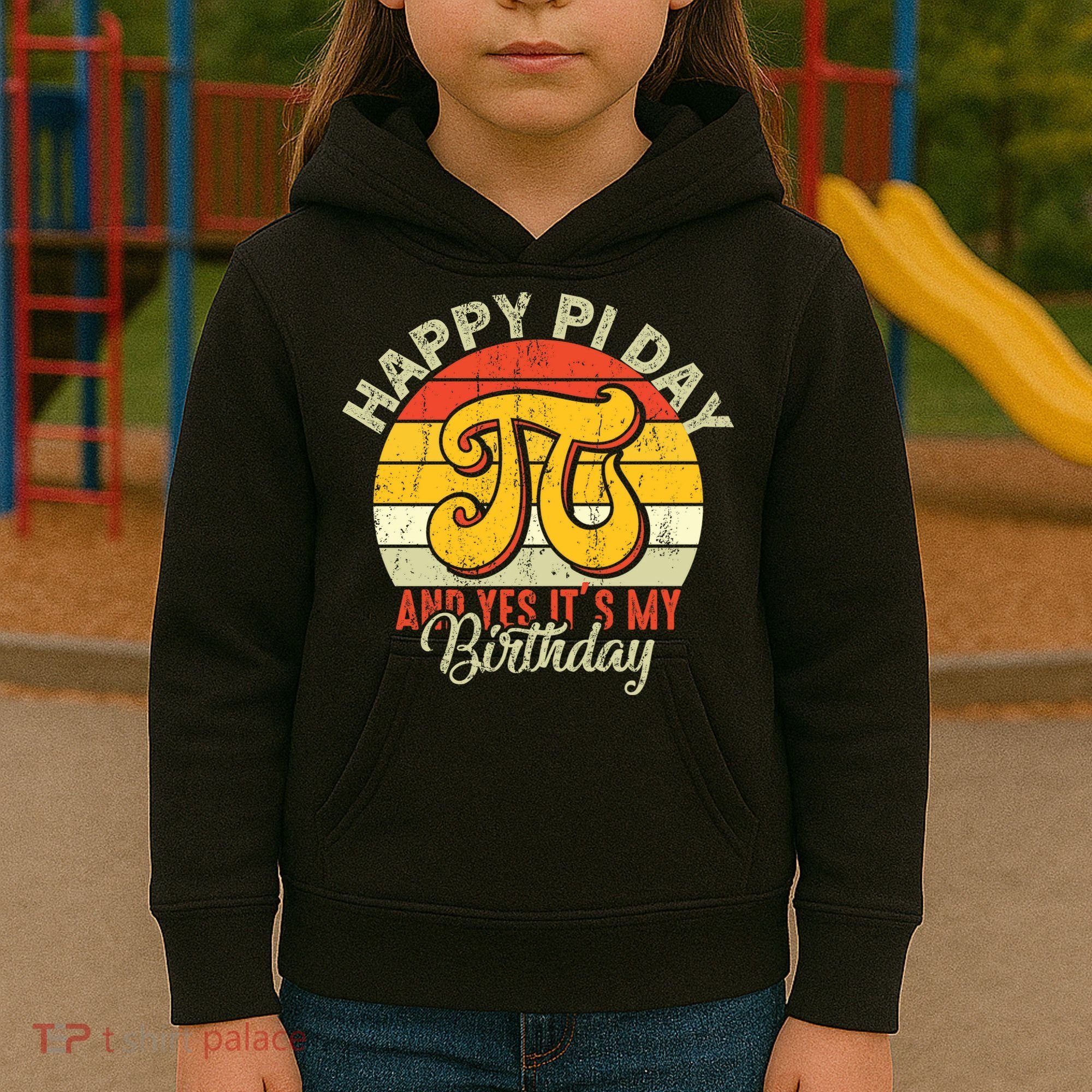 Happy Pi Day Kids Hoodie