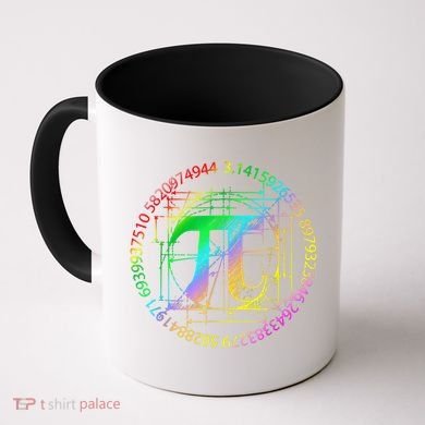 Happy Pi Day Gift 3.14 Pi Mathematic Math Teacher Gift Coffee Mug