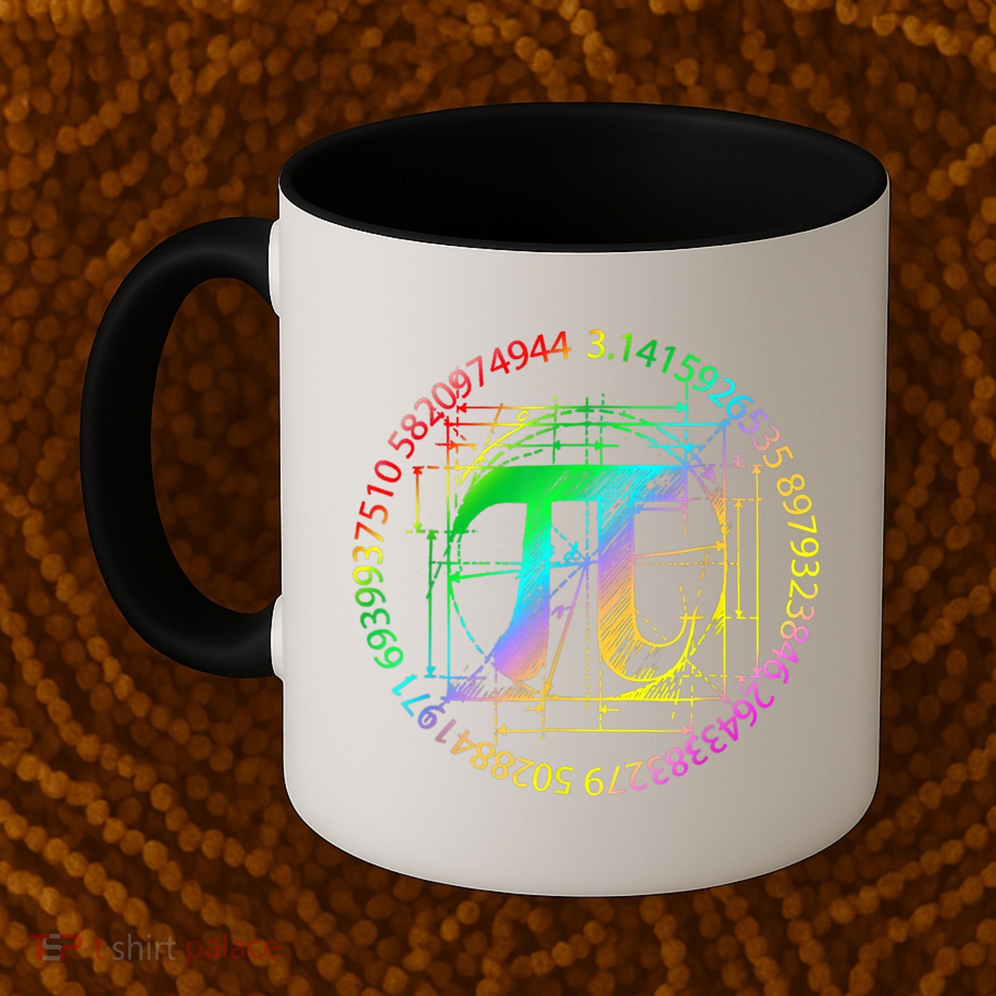 Happy Pi Day Gift 3.14 Pi Mathematic Math Teacher Gift Coffee Mug