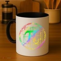 Happy Pi Day Gift 3.14 Pi Mathematic Math Teacher Gift Coffee Mug thumb 4