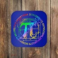 Happy Pi Day Gift 3.14 Pi Mathematic Math Teacher Gift Coaster thumb 0