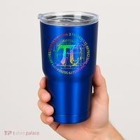 Happy Pi Day Gift 3.14 Pi Mathematic Math Teacher Gift Tumbler thumb 2