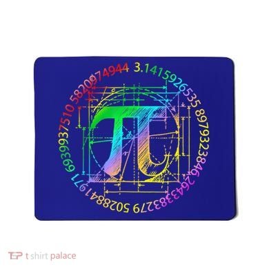 Happy Pi Day Gift 3.14 Pi Mathematic Math Teacher Gift Mousepad