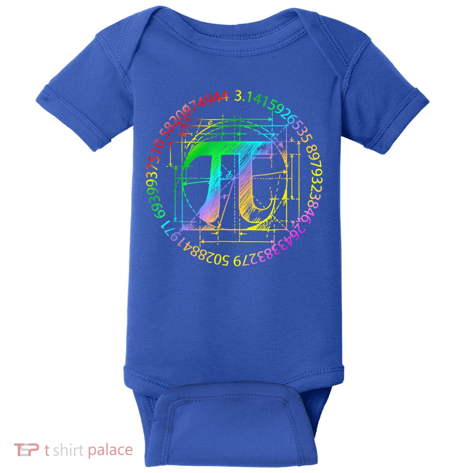 Happy Pi Day Gift 3.14 Pi Mathematic Math Teacher Gift Baby Bodysuit