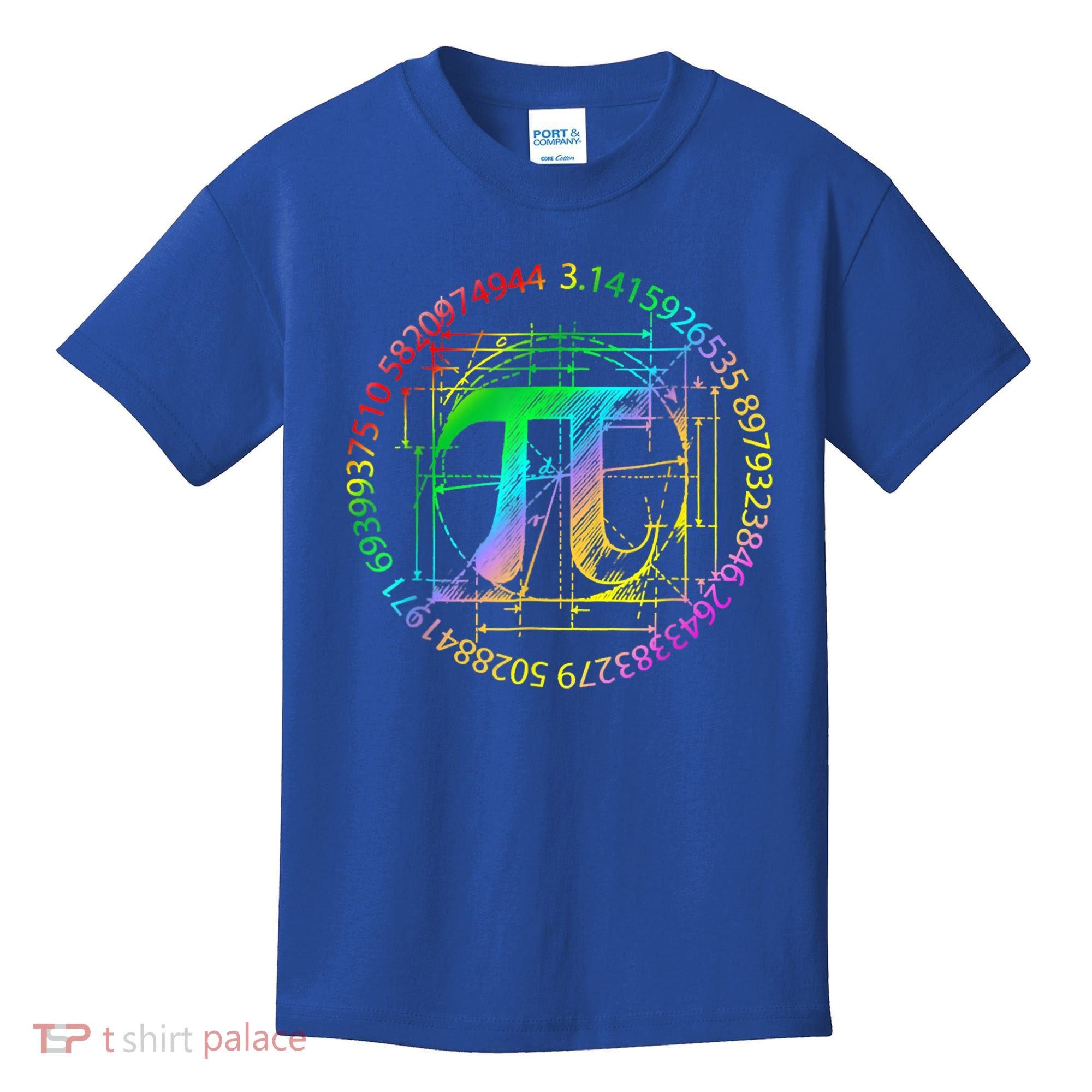 Happy Pi Day Gift 3.14 Pi Mathematic Math Teacher Gift Kids T-Shirt