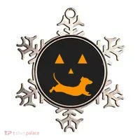 Halloween Pumpkin Dachshund Jackolantern Ornament thumb 0