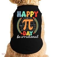 Happy Pi Day Be Irrational Doggie Tank thumb 0