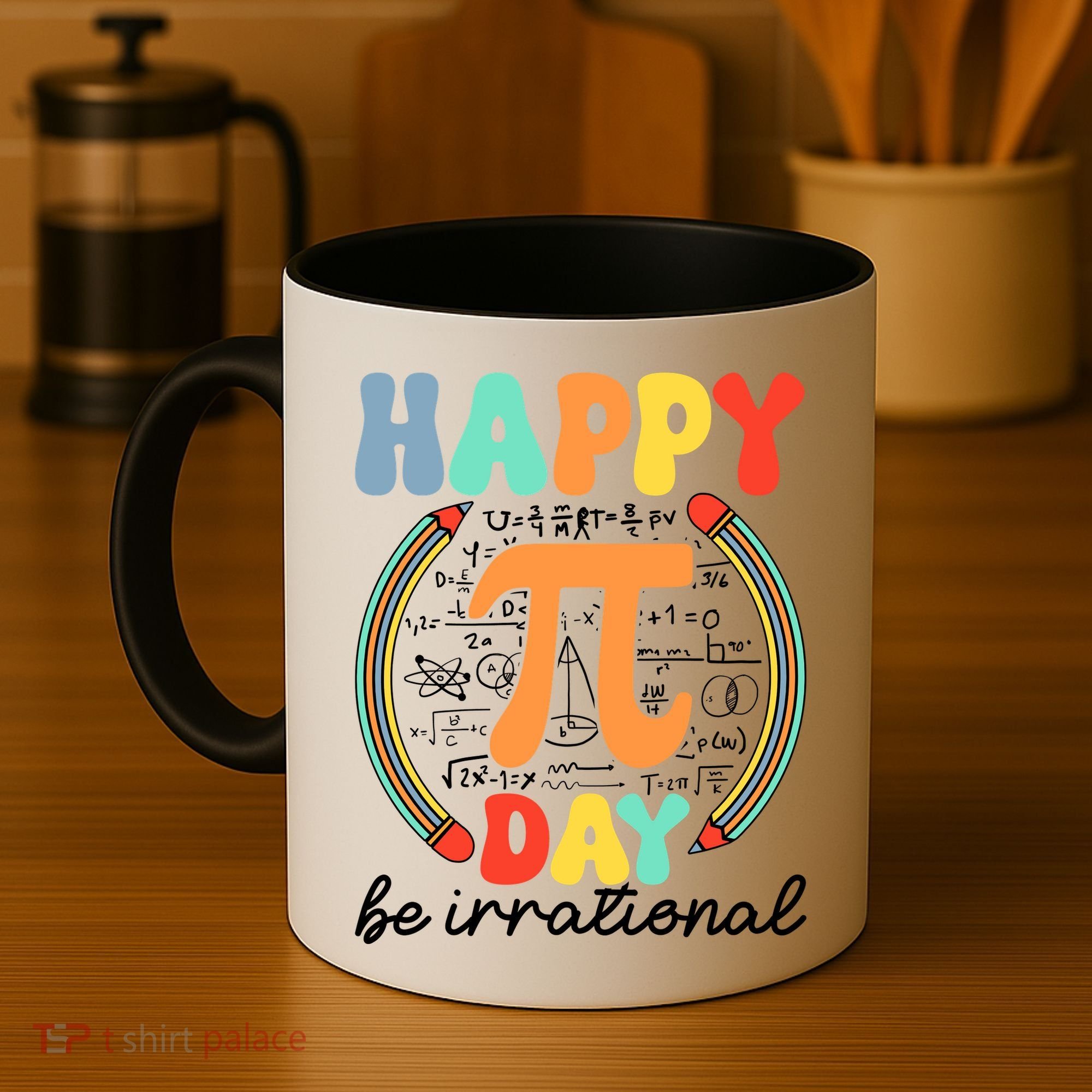 Happy Pi Day Be Irrational Coffee Mug