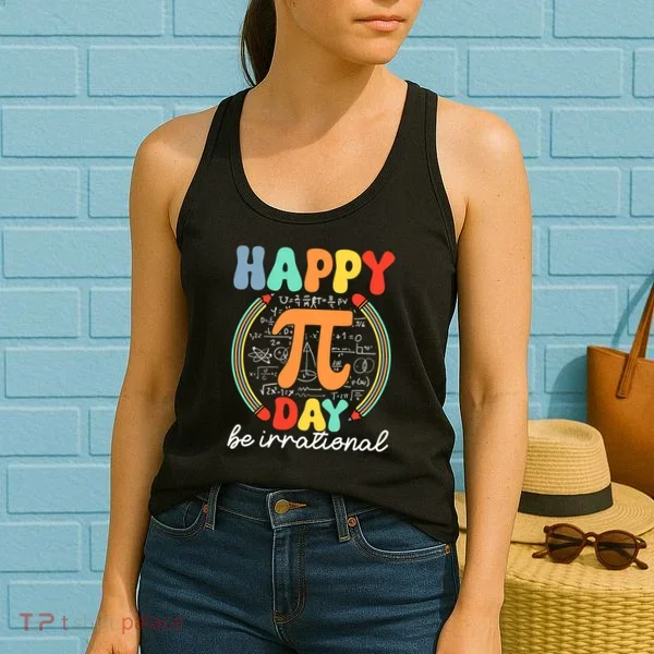 Happy Pi Day Be Irrational Women's Tank Top