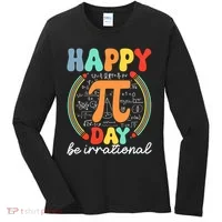 Happy Pi Day Be Irrational Women's Long Sleeve Shirt thumb 0