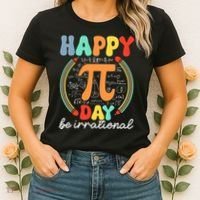 Happy Pi Day Be Irrational Women's T-Shirt thumb 2