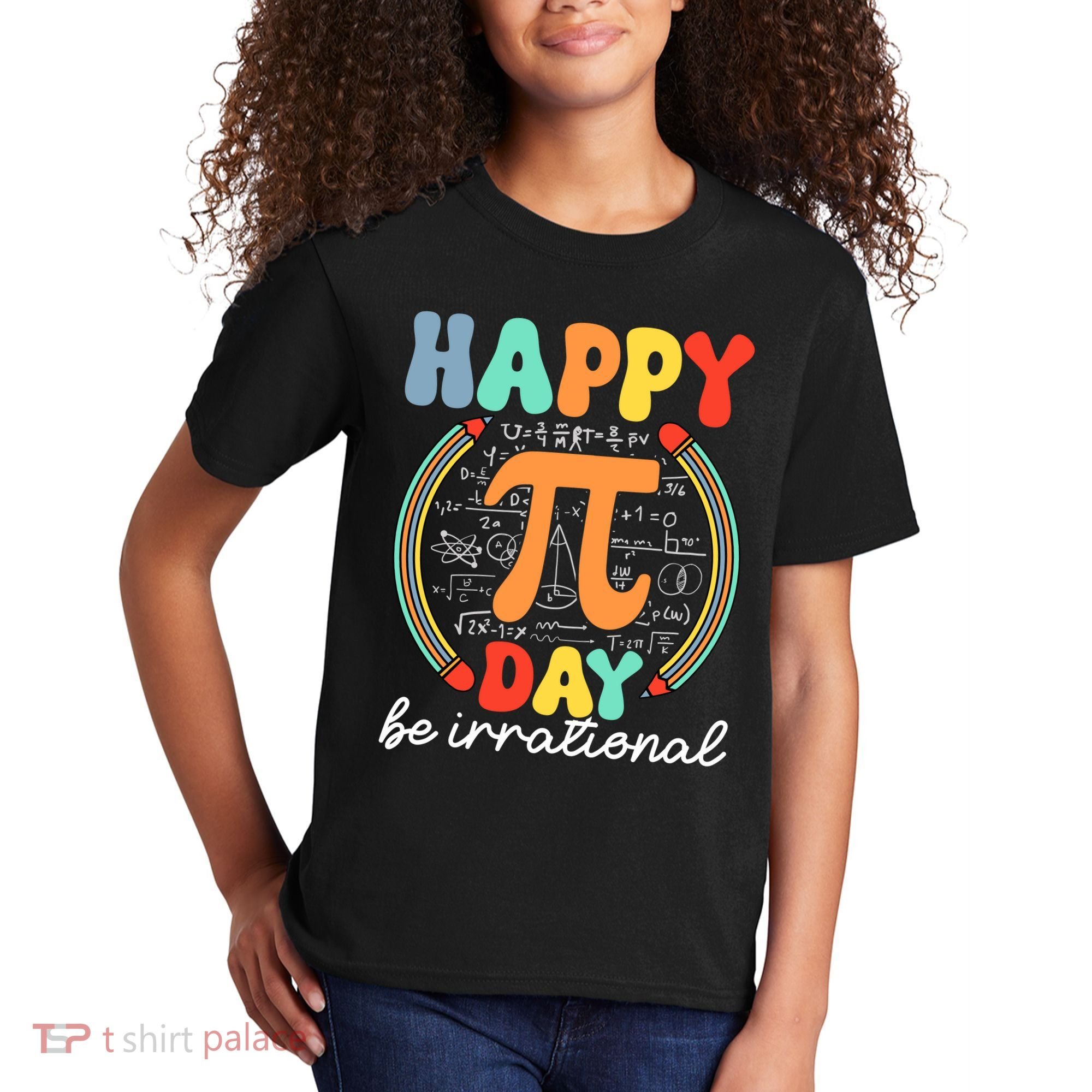 Happy Pi Day Be Irrational Kids T-Shirt