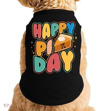Happy Pi Day 3 14 Pie Slice March 14 Doggie Tank