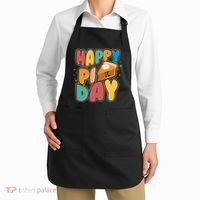Happy Pi Day 3 14 Pie Slice March 14 Apron thumb 2