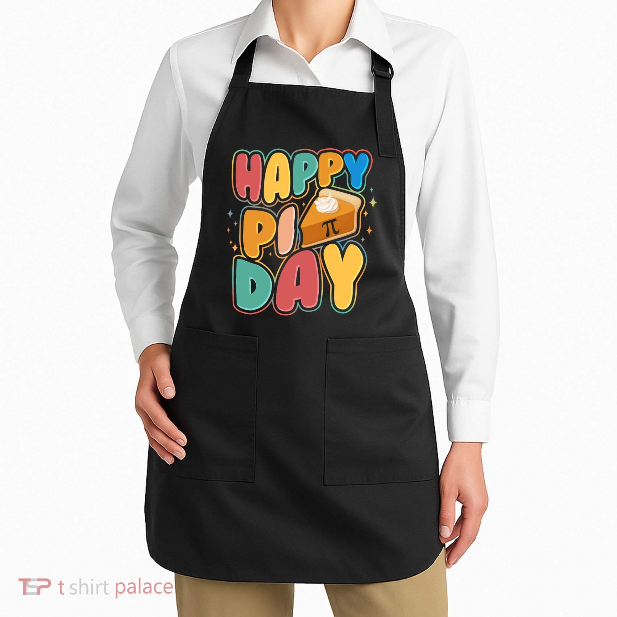 Happy Pi Day 3 14 Pie Slice March 14 Apron