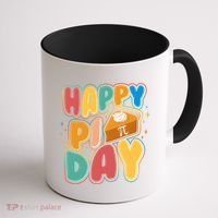 Happy Pi Day 3 14 Pie Slice March 14 Coffee Mug thumb 1