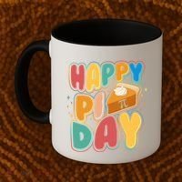Happy Pi Day 3 14 Pie Slice March 14 Coffee Mug thumb 2
