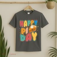 Happy Pi Day 3 14 Pie Slice March 14 T-Shirt thumb 2