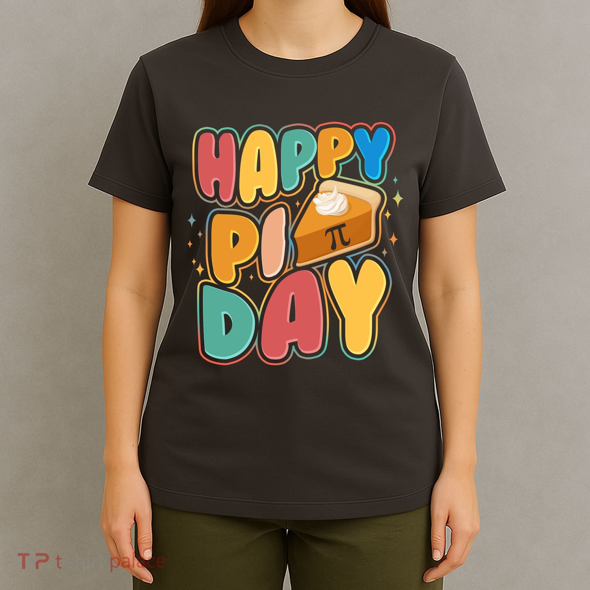 Happy Pi Day 3 14 Pie Slice March 14 T-Shirt