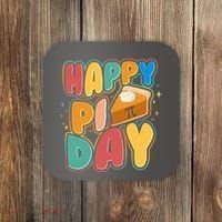 Happy Pi Day 3 14 Pie Slice March 14 Coaster thumb 0