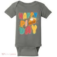 Happy Pi Day 3 14 Pie Slice March 14 Baby Bodysuit thumb 0