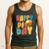 Happy Pi Day 3 14 Pie Slice March 14 Tank Top thumb 3