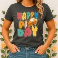 Happy Pi Day 3 14 Pie Slice March 14 Women's T-Shirt thumb 2