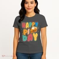 Happy Pi Day 3 14 Pie Slice March 14 Women's T-Shirt thumb 4