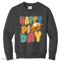 Happy Pi Day 3 14 Pie Slice March 14 Kids Sweatshirt thumb 0